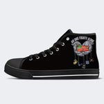 Flag Day High Top Canvas Shoes