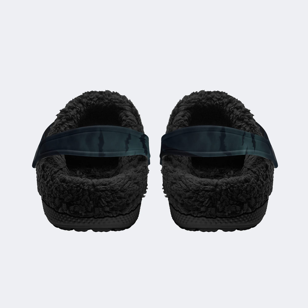 Spooky Ghostface Pumpkin - Fur Lined Slippers/Sandals