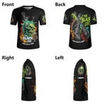 Rock Guitar Skull - Men's All Over Printing Rugby Jersey