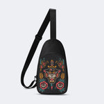 Colorful Tiger Print - Chest Bag