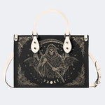 Grim Reaper Rose Print Handbag Factory Direct Sales