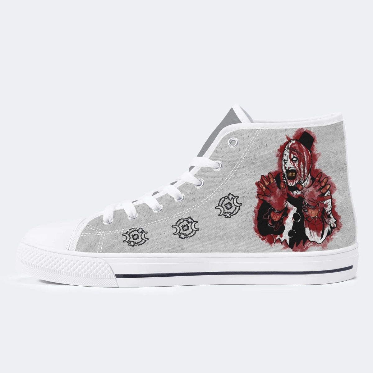 Unisex Horror Print - High Top Canvas