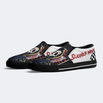 Horror Ghostface Print - Slip On Shoes