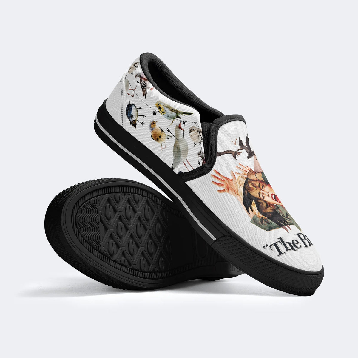 The Birds Horror - Slip On Shoes