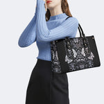 Traditional Tattoo Art Print - Leather Handbag