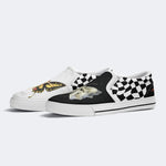 Unisex Butterfly&Moth Print - Slip On Shoes