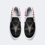 Horror Devil Print - Slip On Shoes