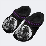 Funny Vintage Guitar - Fur Lined Slippers/Sandals