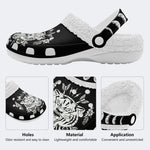 Unisex Tiger Print - Fur Lined Slippers/Sandals