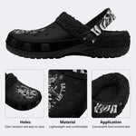 Spooky Dagger Snake - Fur Lined Slippers/Sandals