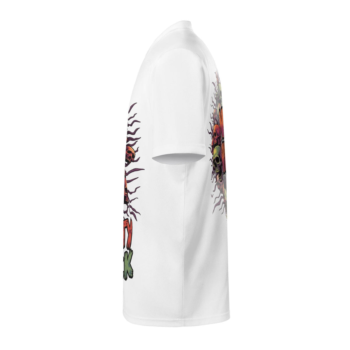 Mad Face Skull Cluster - Men's All Over Printing Rugby Jersey