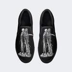 Skull Graphic Print - Slip On Shoes