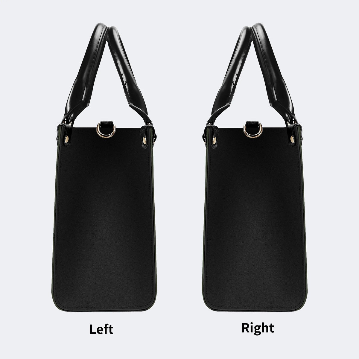 Inscribed Viper Print - Leather Handbag
