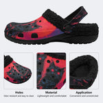 Red Eye Cat - Fur Lined Slippers/Sandals