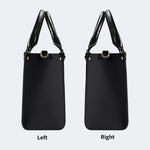 Swan Stained Glass Print Handbag Factory Direct Sales
