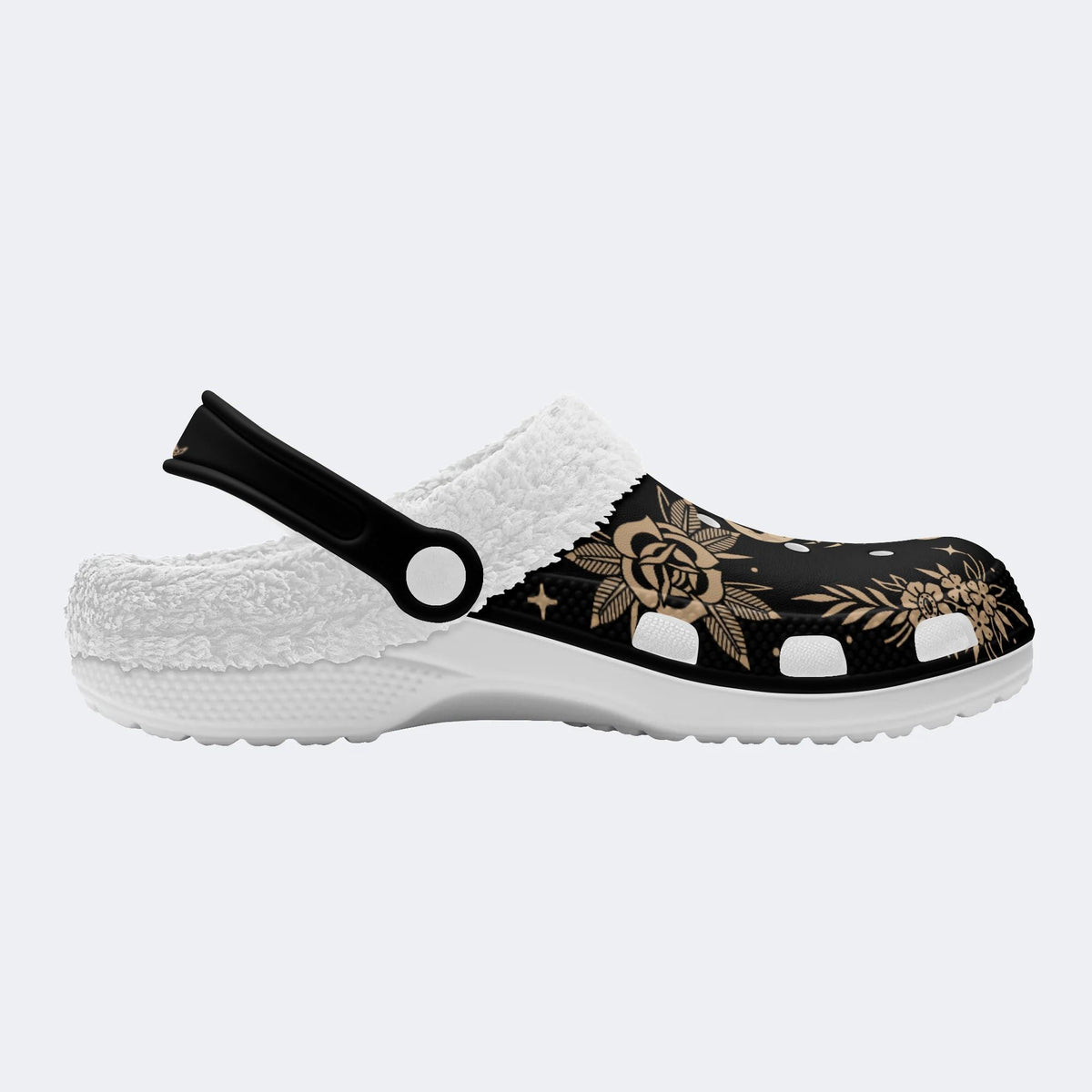 Scorpion Art Print - Fur Lined Slippers/Sandals