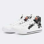 Horror Print - High Top Canvas