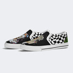 Unisex Skull&Letter - Slip On Shoes