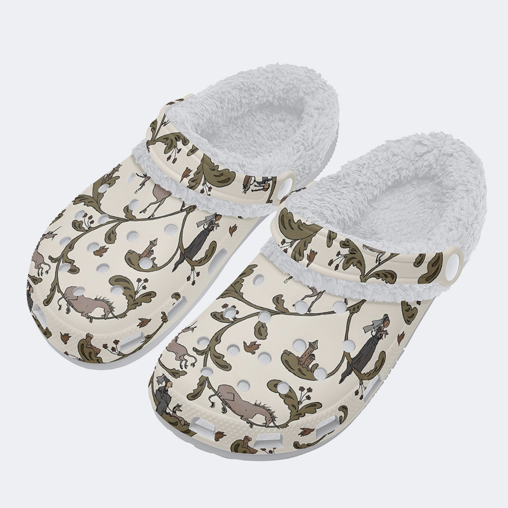 Unicorn thieves - Fur Lined Slippers/Sandals