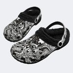 Abyss Kraken - Fur Lined Slippers/Sandals