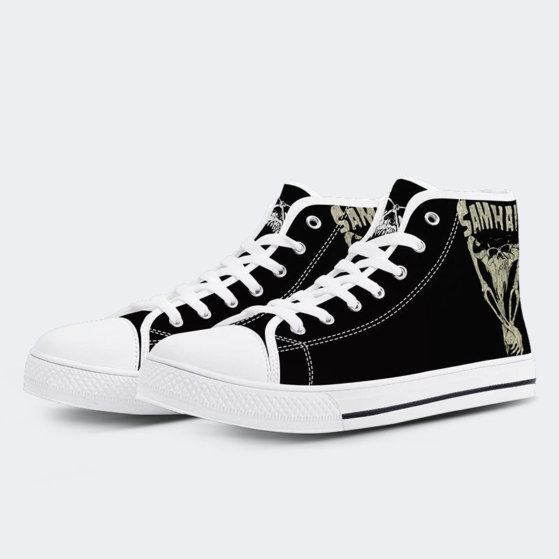 Horror-Druck - High Top Canvas