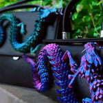 Punk Style 3D Dragon Shoulder Bag