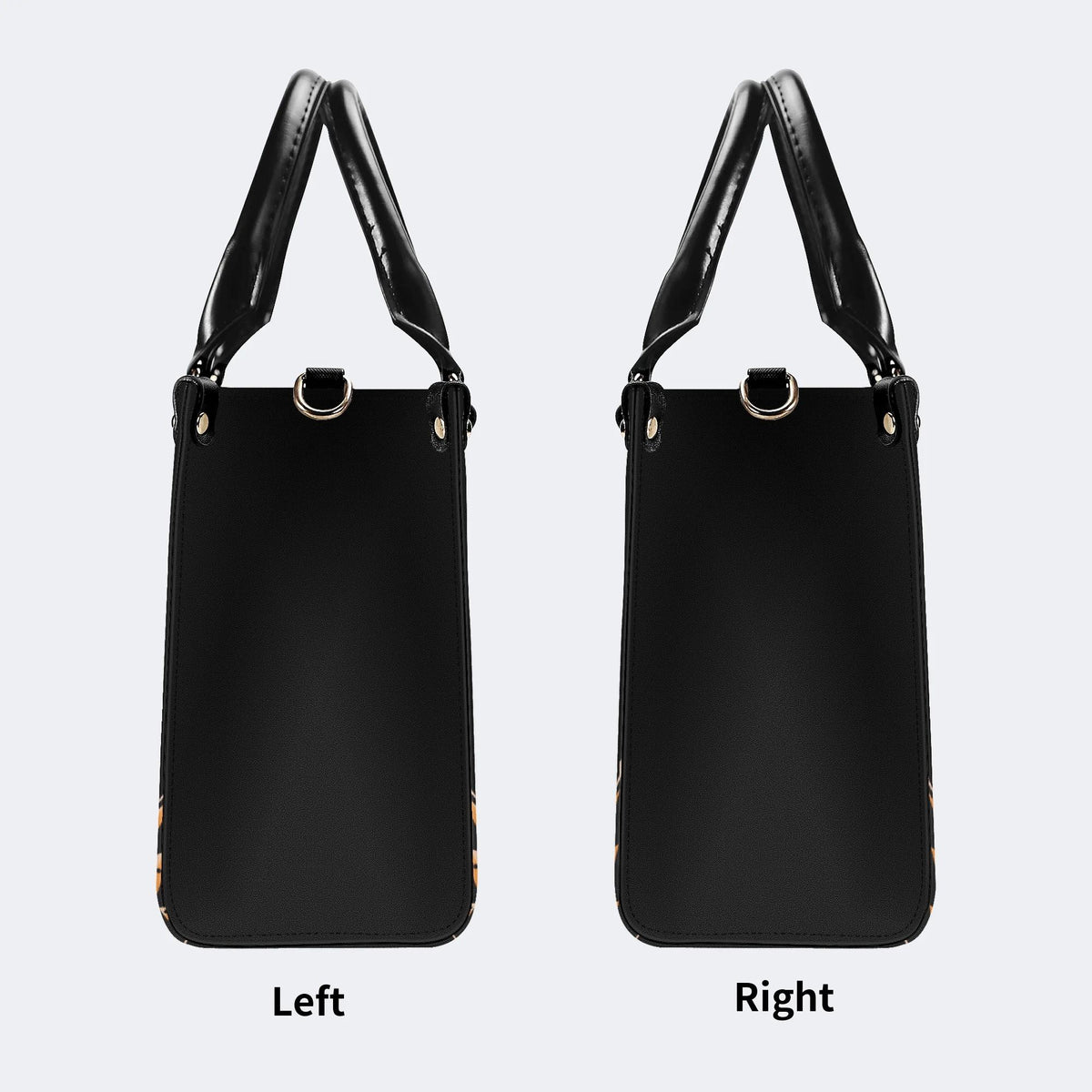 Trust No One Snake Print - Leather Handbag