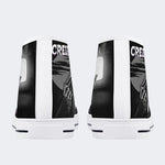 Horror Movie Vintage Graphic Print - High Top Canvas