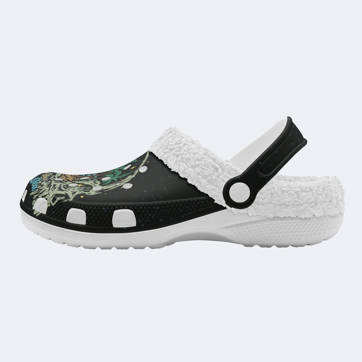 The Soul Of The Sea - Fur Lined Slippers/Sandals