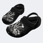 Gothic Mechanic Tool Hands - Fur Lined Slippers/Sandals