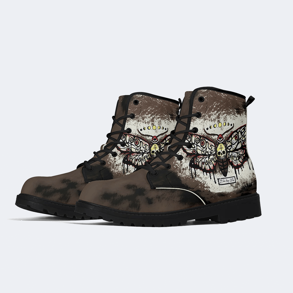 Horror Death Moth - Boots