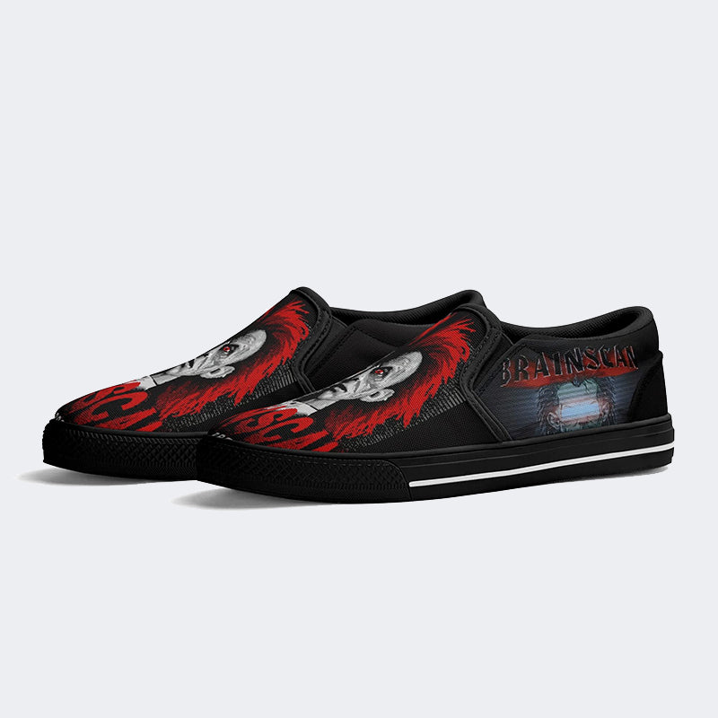 Unisex Horror Print - Slip On Shoes