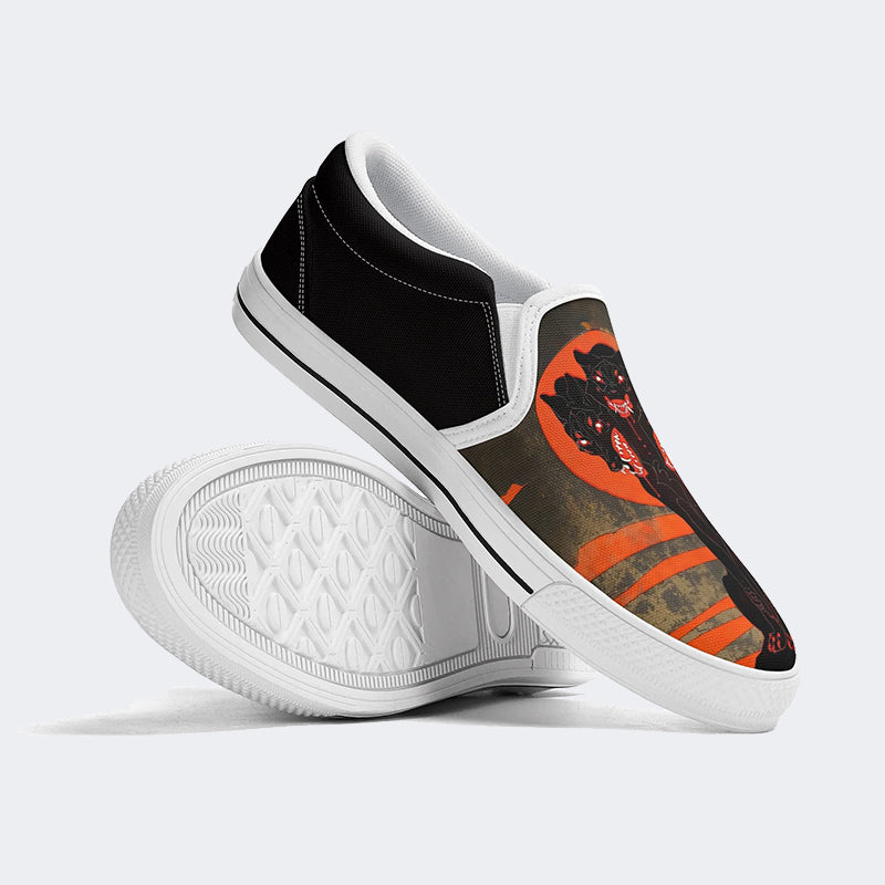 Wolves Horror Unisex - Slip On Shoes