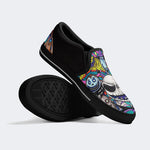 Unisex Halloween Horror Print - Slip On Shoes