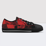 I'm the Red Skull Low Top Canvas Shoes