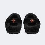Panther Rose Tattoo - Fur Lined Slippers/Sandals