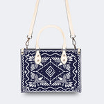 White Eagle Totem - Leather Handbag