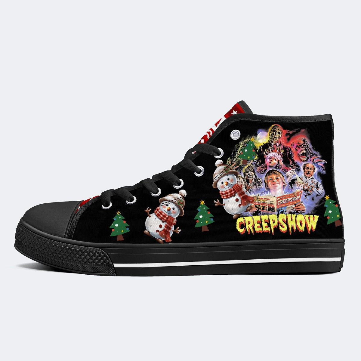 Unisex Horror Movies Print - High Top Canvas