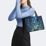 Skeleton Tombstone Print Handbag Factory Direct Sales
