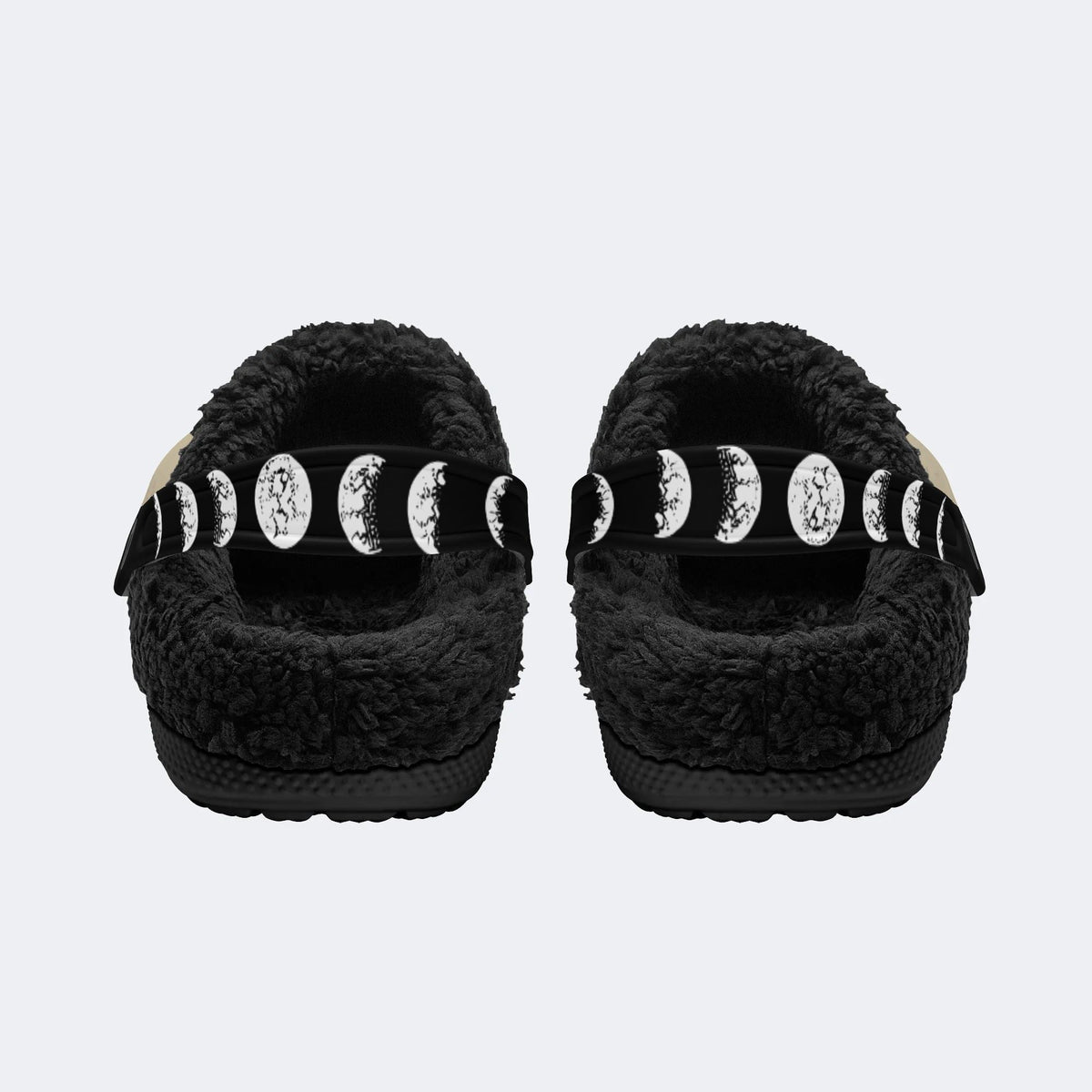 Cold-blooded Killer Print - Fur Lined Slippers/Sandals