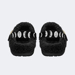 Cold-blooded Killer Print - Fur Lined Slippers/Sandals