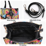 Hallucinogenic Mushrooms - Leather Handbag
