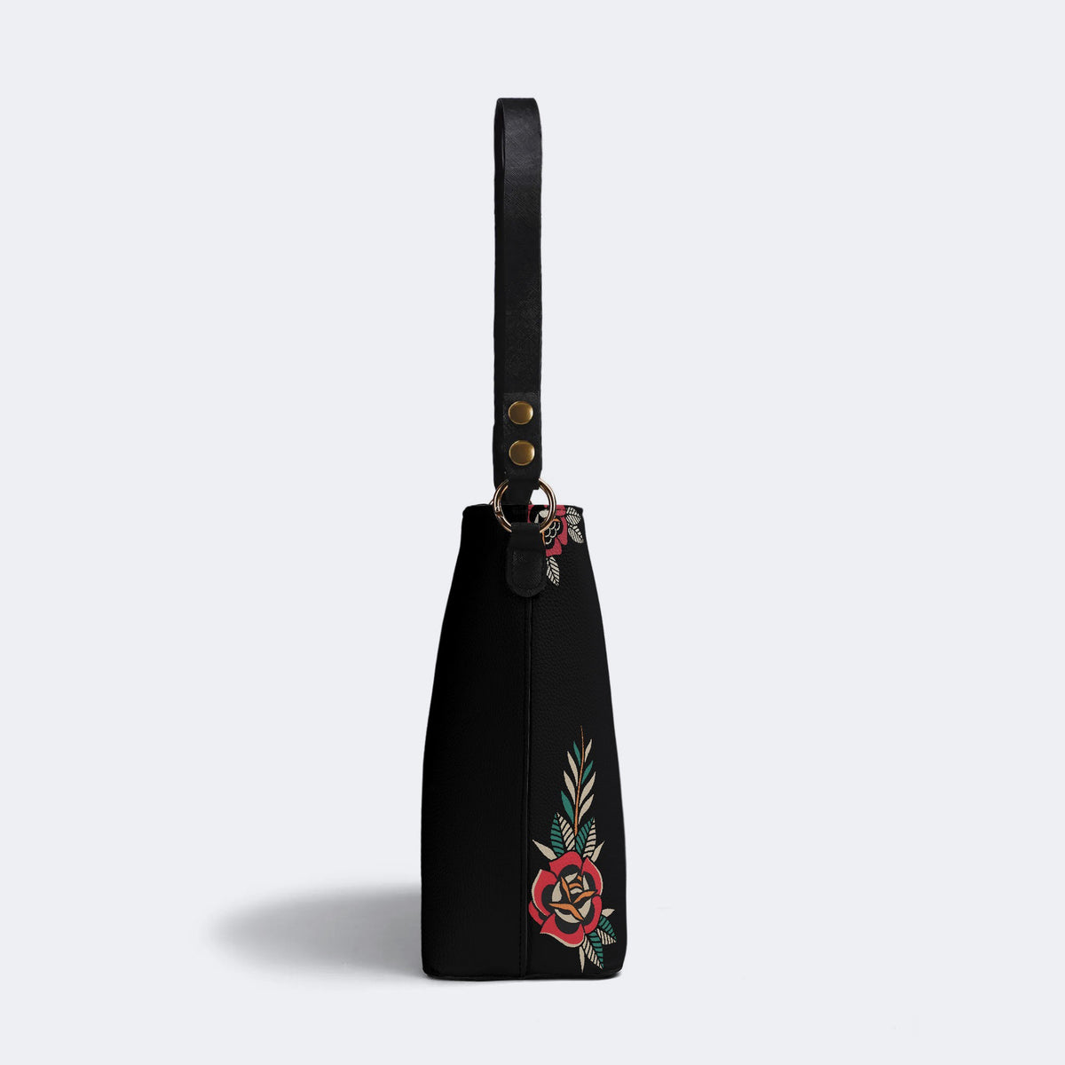 Death Moth Vintage Print - Bucket Bag