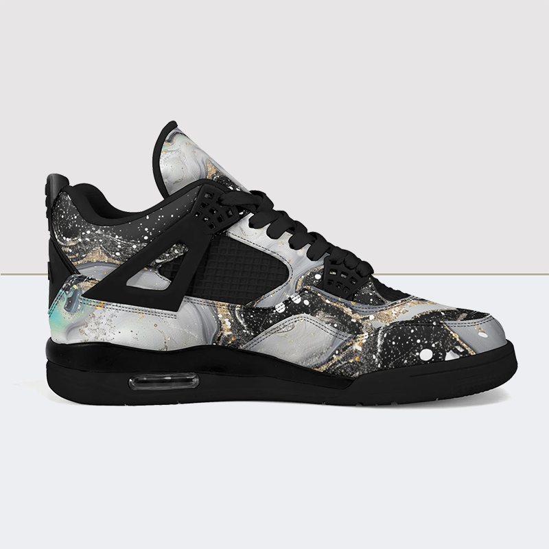 Dream Quicksand Print High Top Sneakers