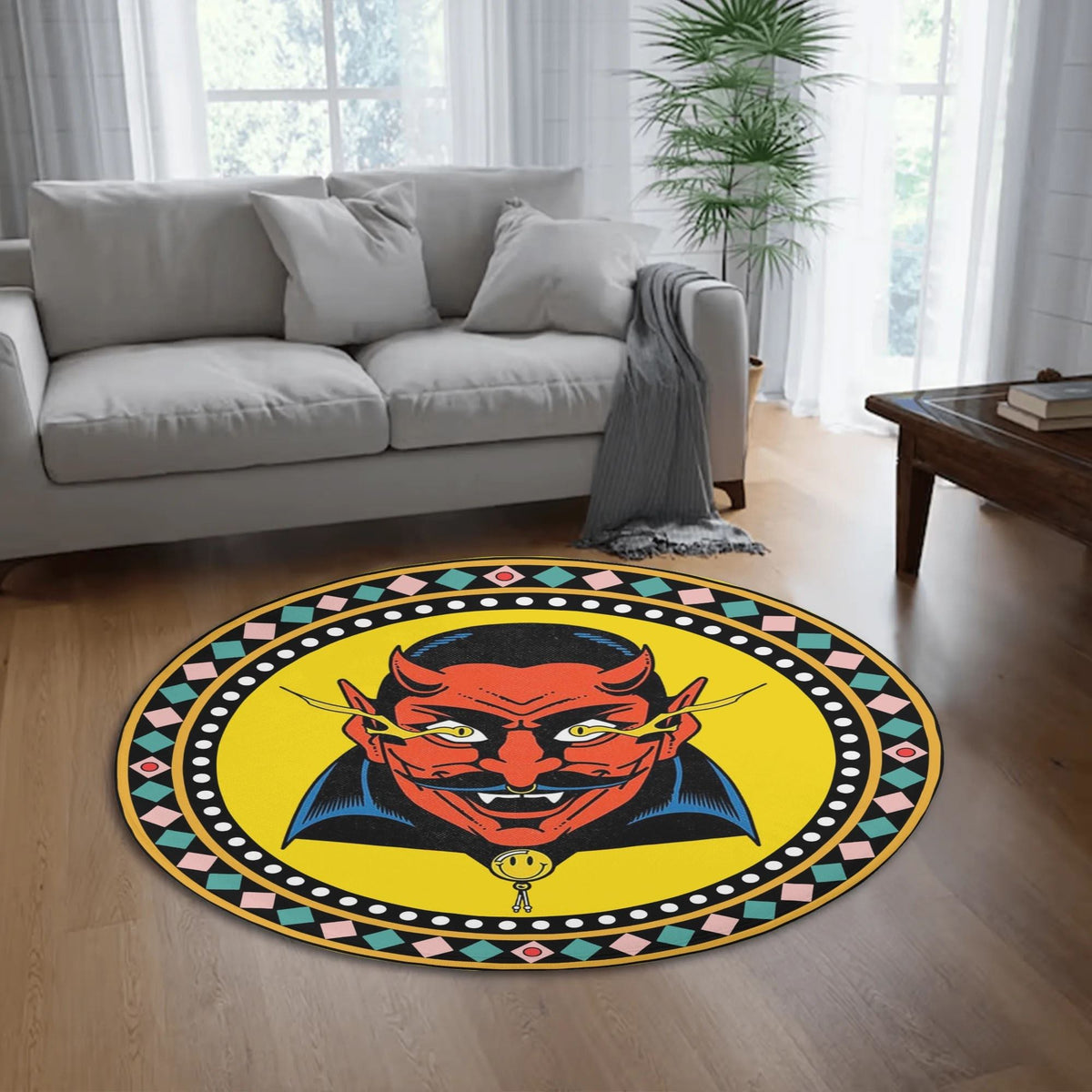 Horned Devil - Floor Mat