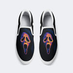 Scream The Grim Reaper Is Coming Print - Slip On Shoes