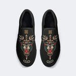 Unisex Tiger Print - Slip On Shoes
