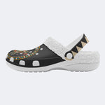 Blooming Eye - Fur Lined Slippers/Sandals
