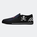 Scream The Grim Reaper Is Coming Print - Slip On Shoes