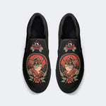 Cowboy Frog Print - Slip On Shoes